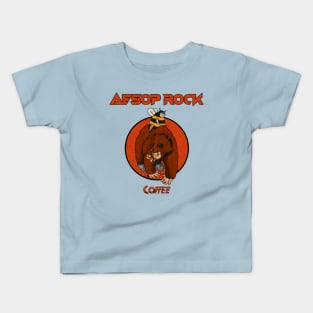 Coffee Aesop Rock Distressed Kids T-Shirt